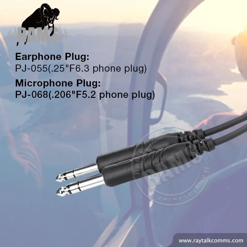 Good Quality Premium PNR Noise Cancelling Pilot Aviation Headset