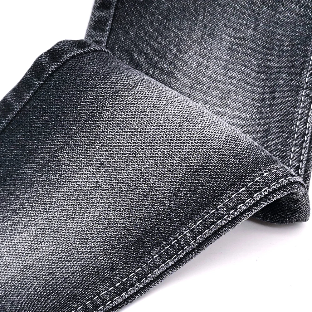 aufar OE low strech slub ready goods tissue jeans fabric denim fabric cotton spandex fire resistant denim fabric