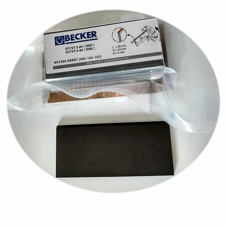 
Price WN124-161 DT40/VT40 Becker Vacuum Pump Carbon Vanes 