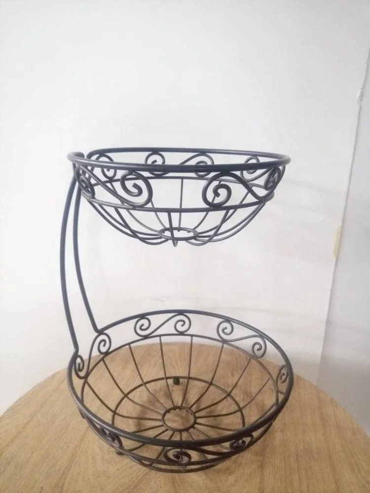 Kitchen Two-Tire Fruit Basket