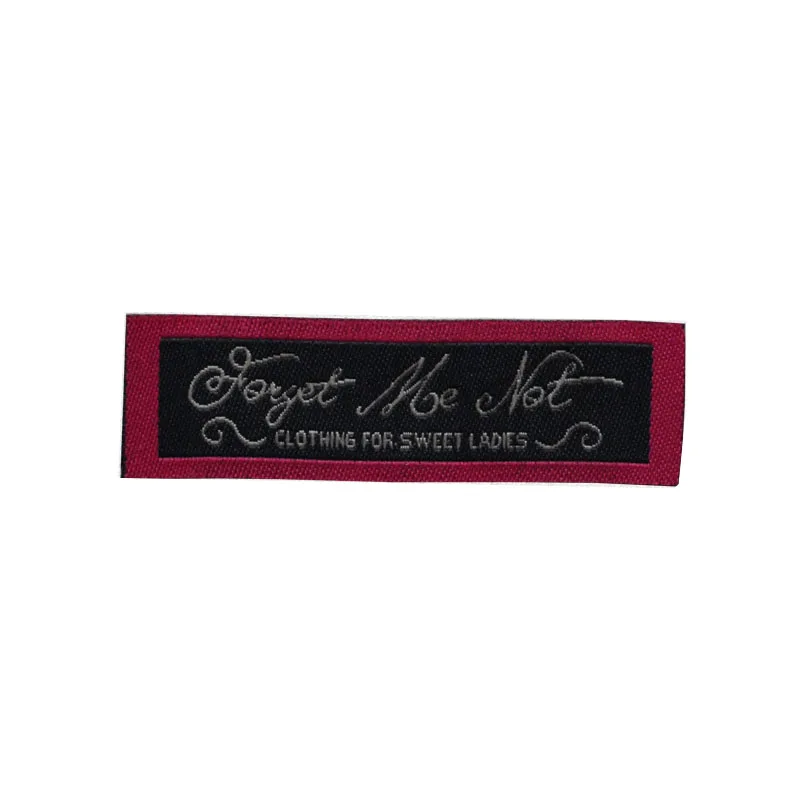 
clothing label customized Woven Labels fabric labels clothing label 