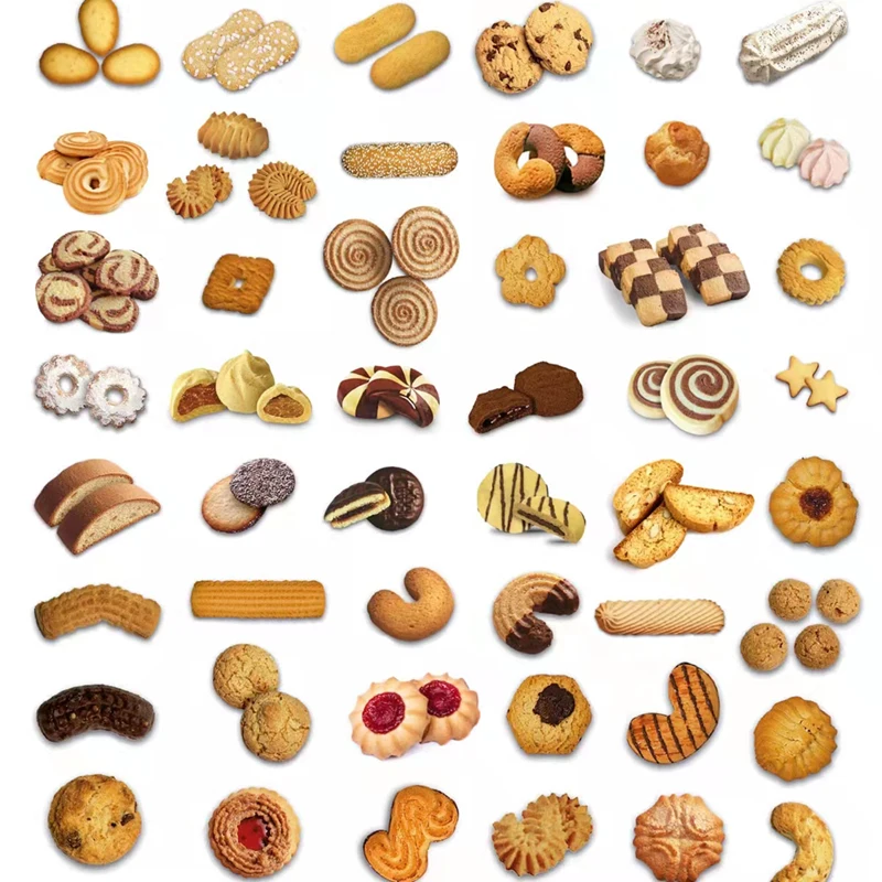 Shinwei Factory Price Multifunction Fully Automatic Custom Various Shape Two Colors Cookies Maker Encrusting Machine