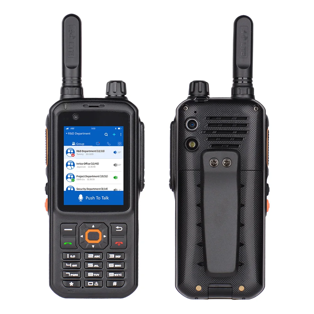 Портативная рация 6000 мАч 4g LTE DMR Inrico T368