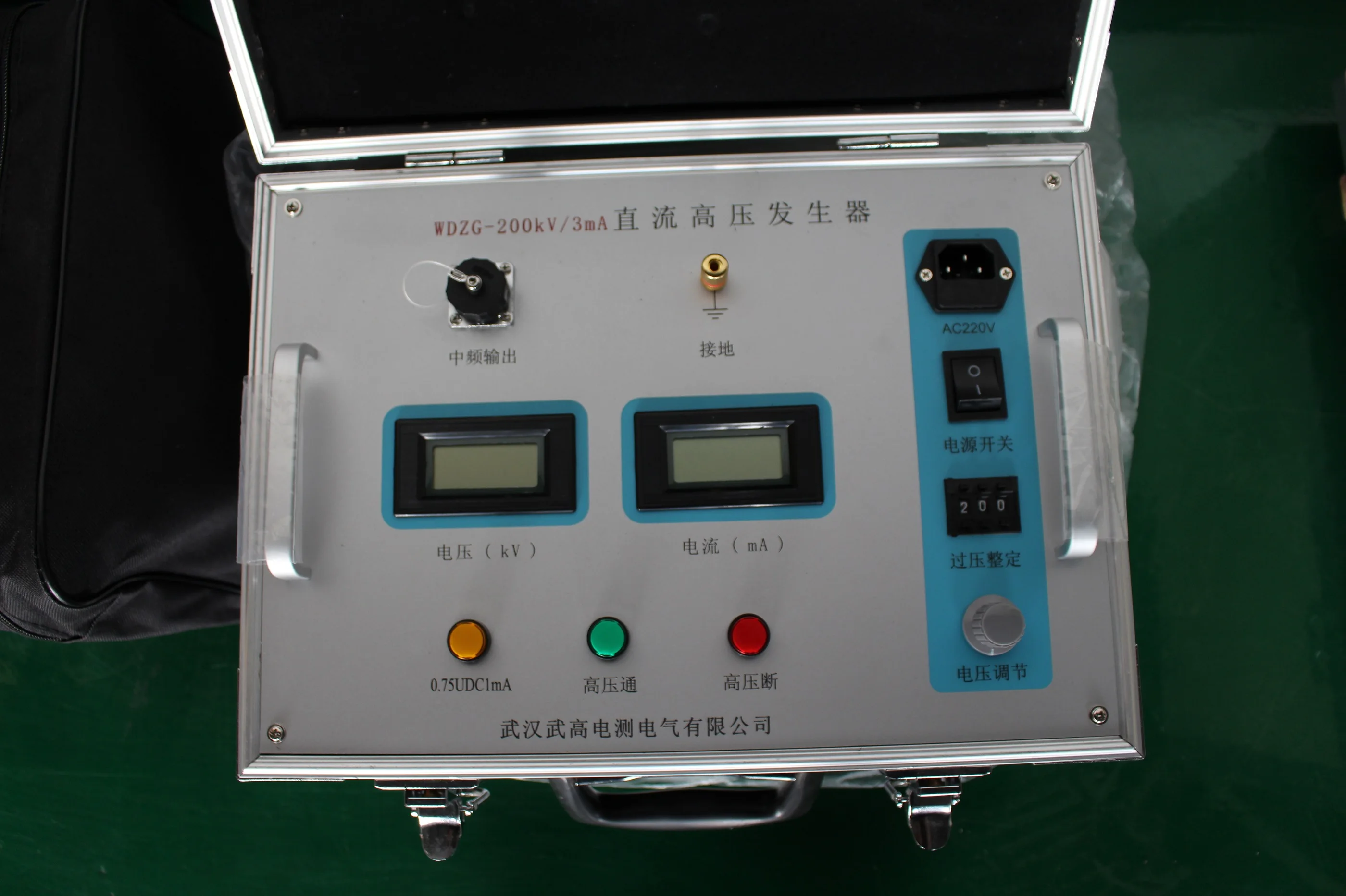 WDZG-II(200KV3MA)DC high voltage generator HTDC testing transformer hipot tester