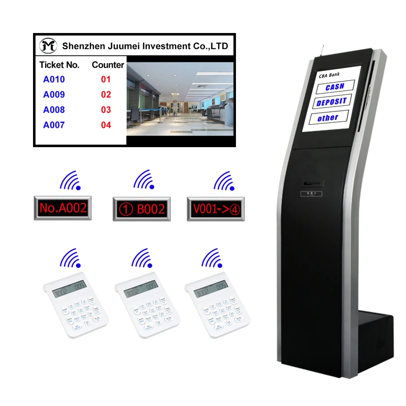 Wireless Hospital Management Display Waiting Queue Number Calling System