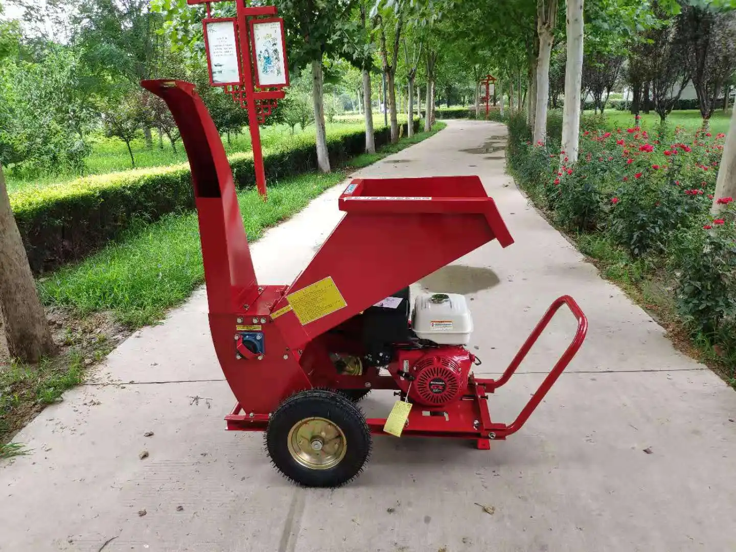  Садовый инструмент ручной измельчитель древесины измельчитель/13hp древесины/дробилка пальмового дерева