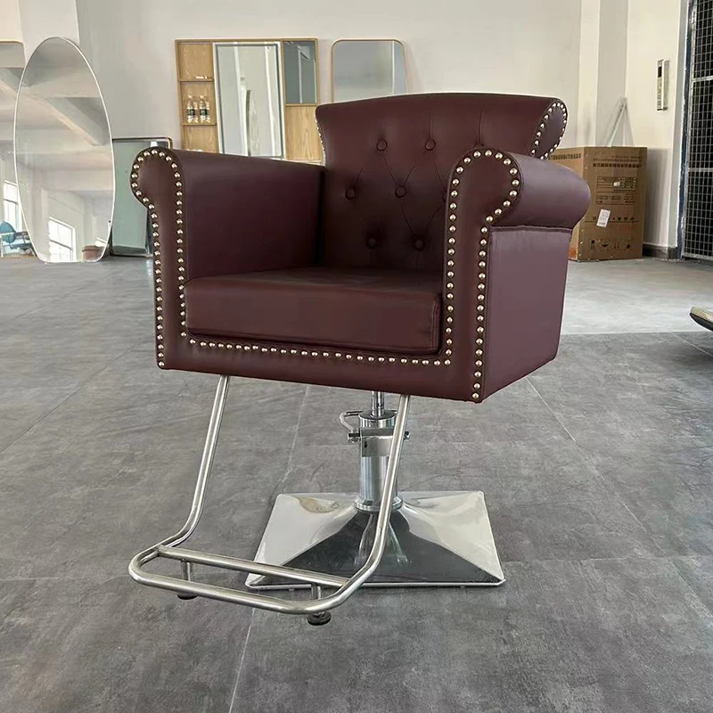 New design hairdressing shop salon beauty barber chair synthetic leather barber chair sofa for men