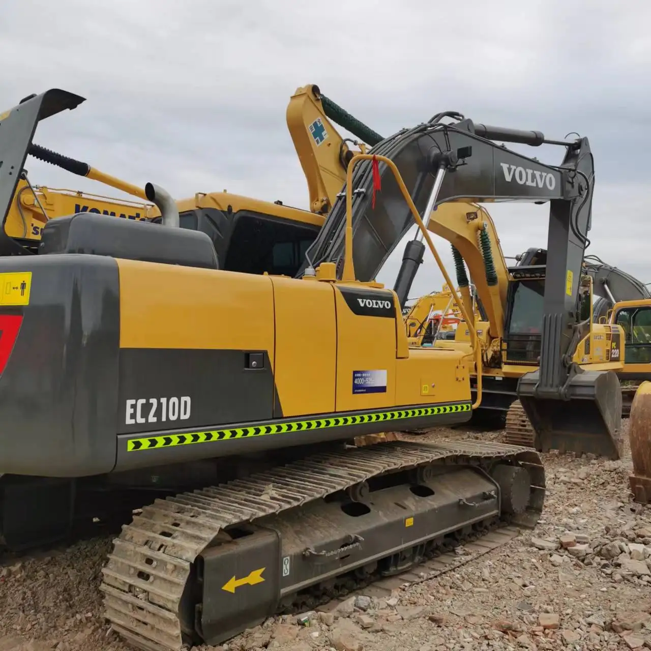 Used Original Excavator Volvo EC210D Hydraulic Excavator Volvo 210 Crawler Excavator