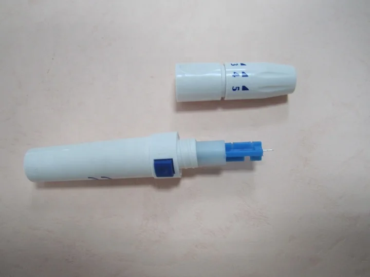 Safety Blood Lancet Pen