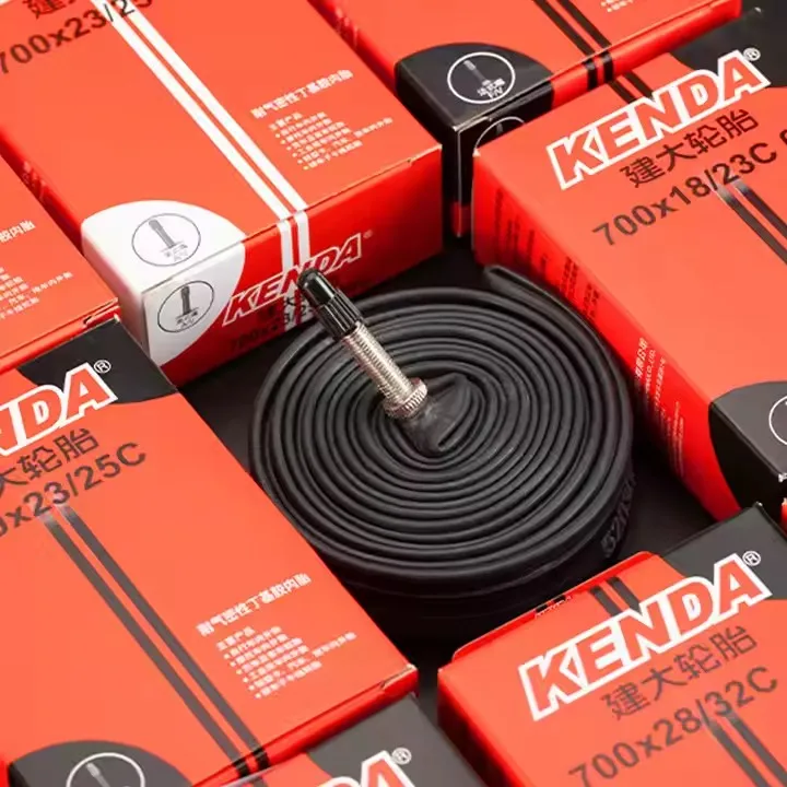 KENDA road bicycle внутренняя трубка 700x23 25 28 32 35 43C 700CBicycle бутиловая Аксессуары для велосипеда