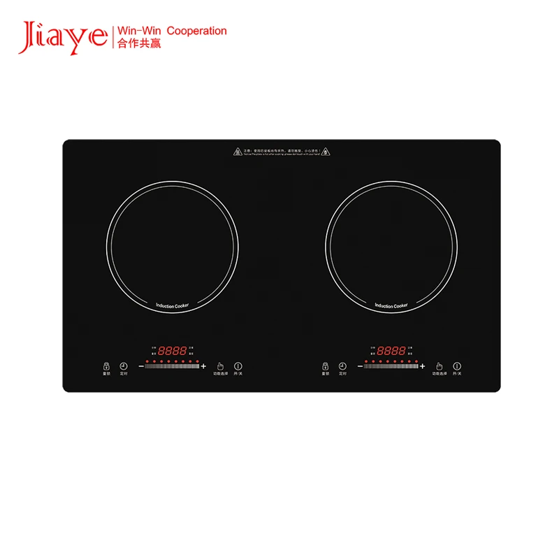 Hot Sales Temperature Control Black 4 Burner Cooktops Induction Stove Built-in induction cooker parts