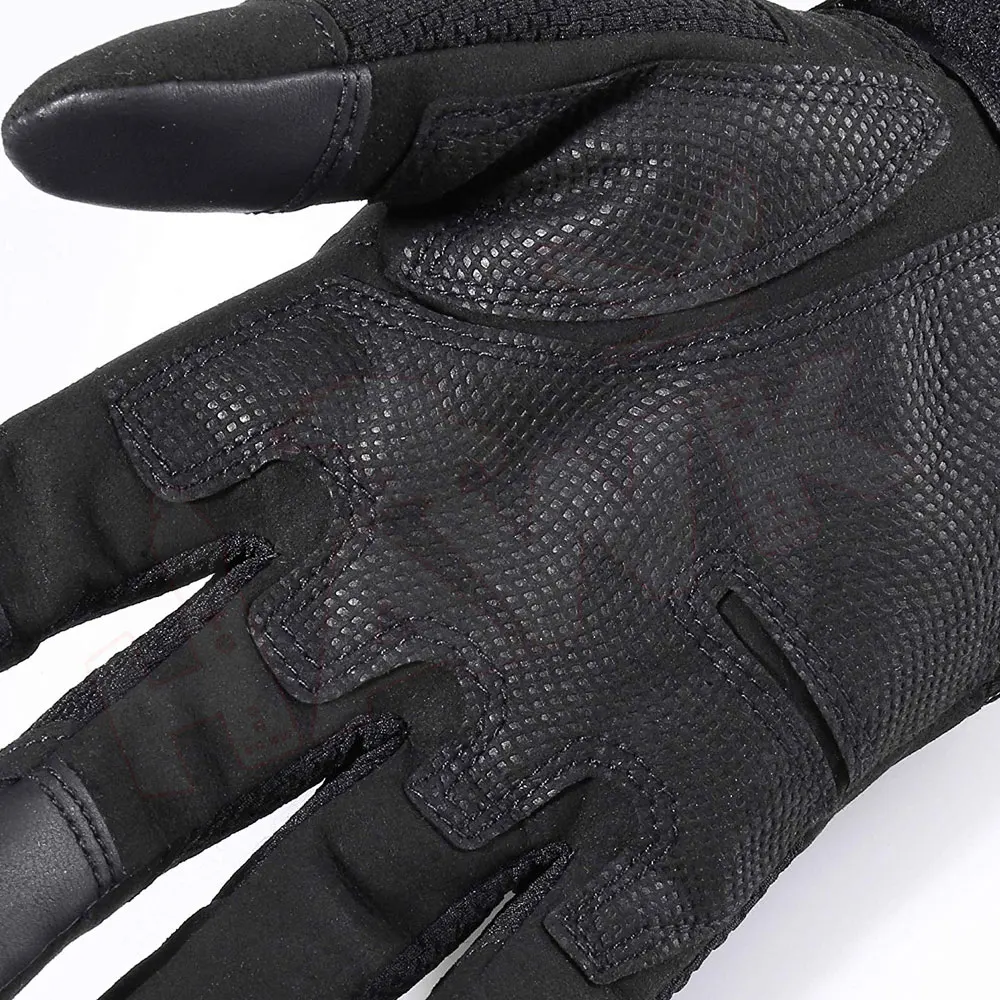 Fiber Hard Knuckle Bike Riding Gloves / High Quality Motorbike Gear Motorbike Racing Gloves Winter Leather Windproof