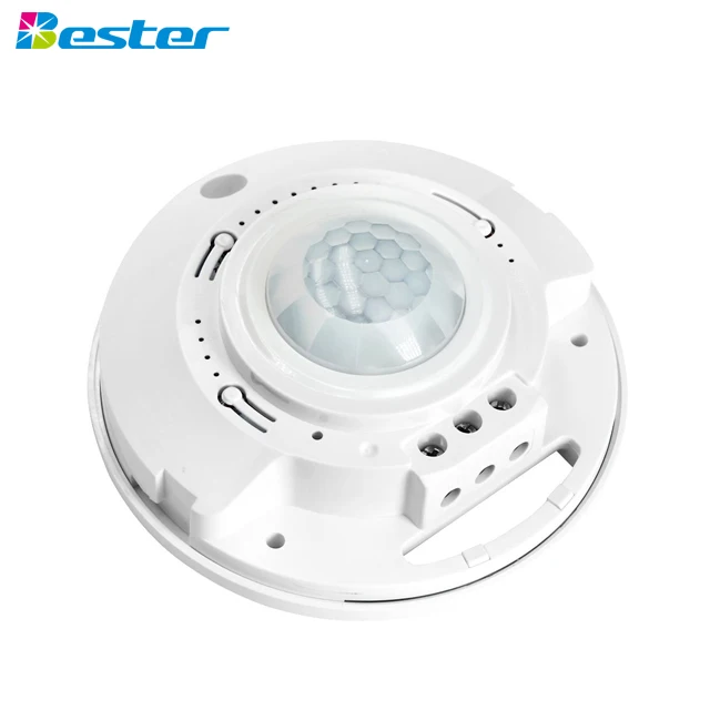 RZ036 Automatic Microwave Sensor Ceiling Surface Mounted 360 Degree PIR Motion Sensor Light Switch