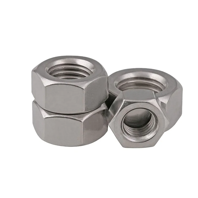 ASME/ANSI B 18.2.2 A194 stainless steel SS aisi 304 SS aisi 316 hex thick nut (60626768489)