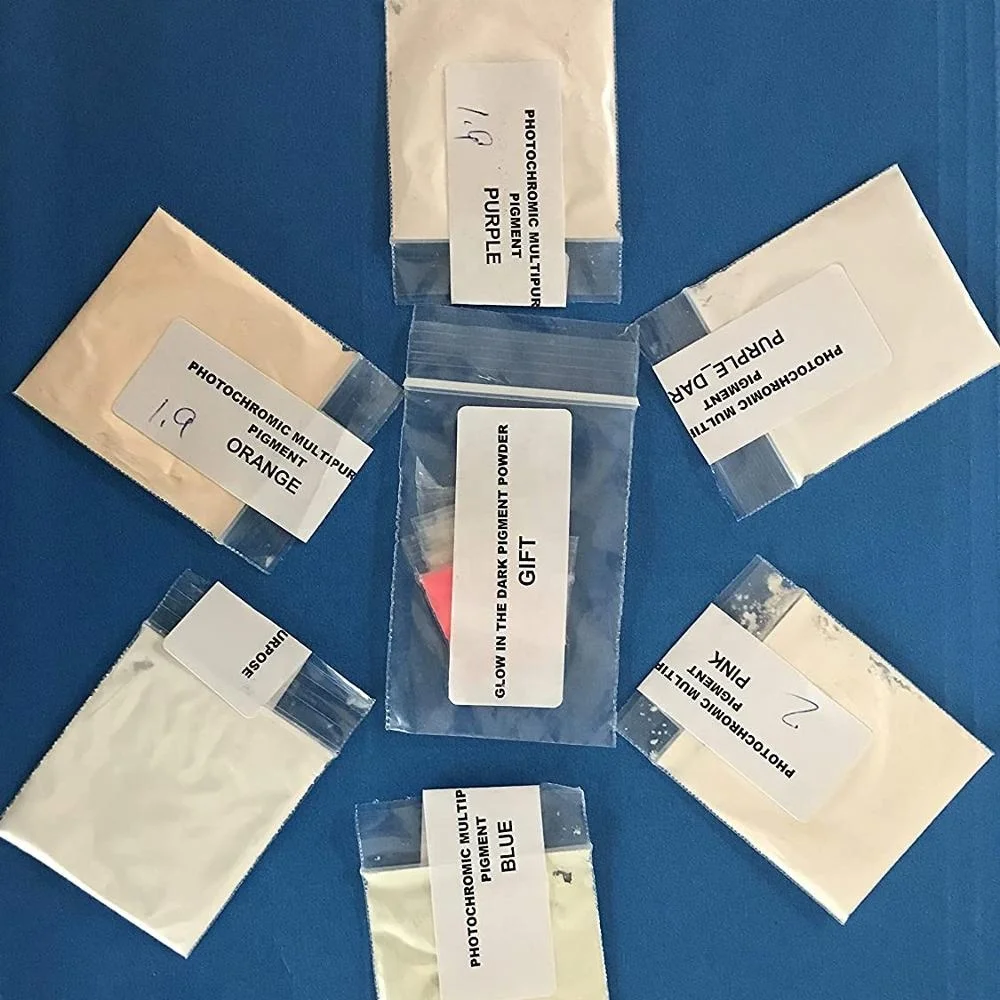 Quality High 2021 Photochromic Pigment Plastic Leather Paint Trending Powder Coating Powders