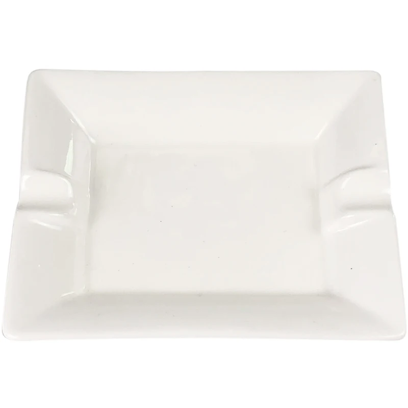 Wholesale Creative Designs Porcelain Shape Custom Cigarett Ashtray in stock ready packing for amazon seller