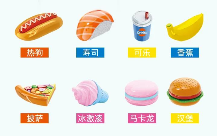 Kid sushi ice cream  theme cooking truck toy custom diecast car with music and light