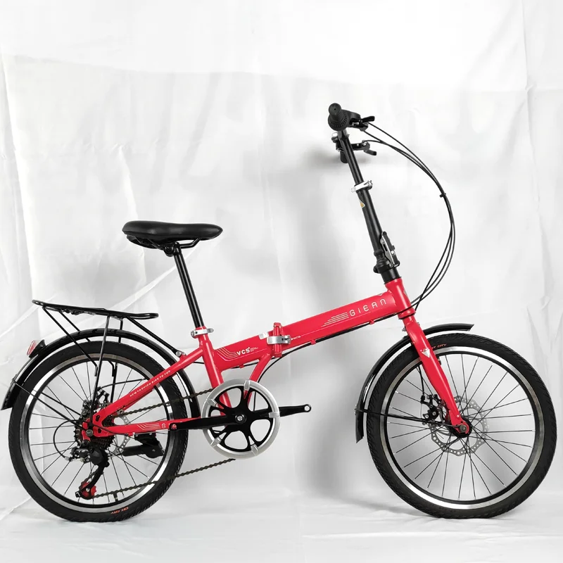 OEM Chinese carbon steel frame folded bicycle size 16 inch 20 inch folding bike