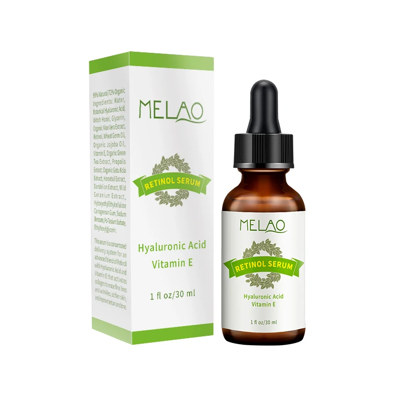 OEM Private Label Organic Anti-Aging Wrinkle Serum Natural Complex Vitamin C Retinol Antioxidant Anti-Inflammatory Properties