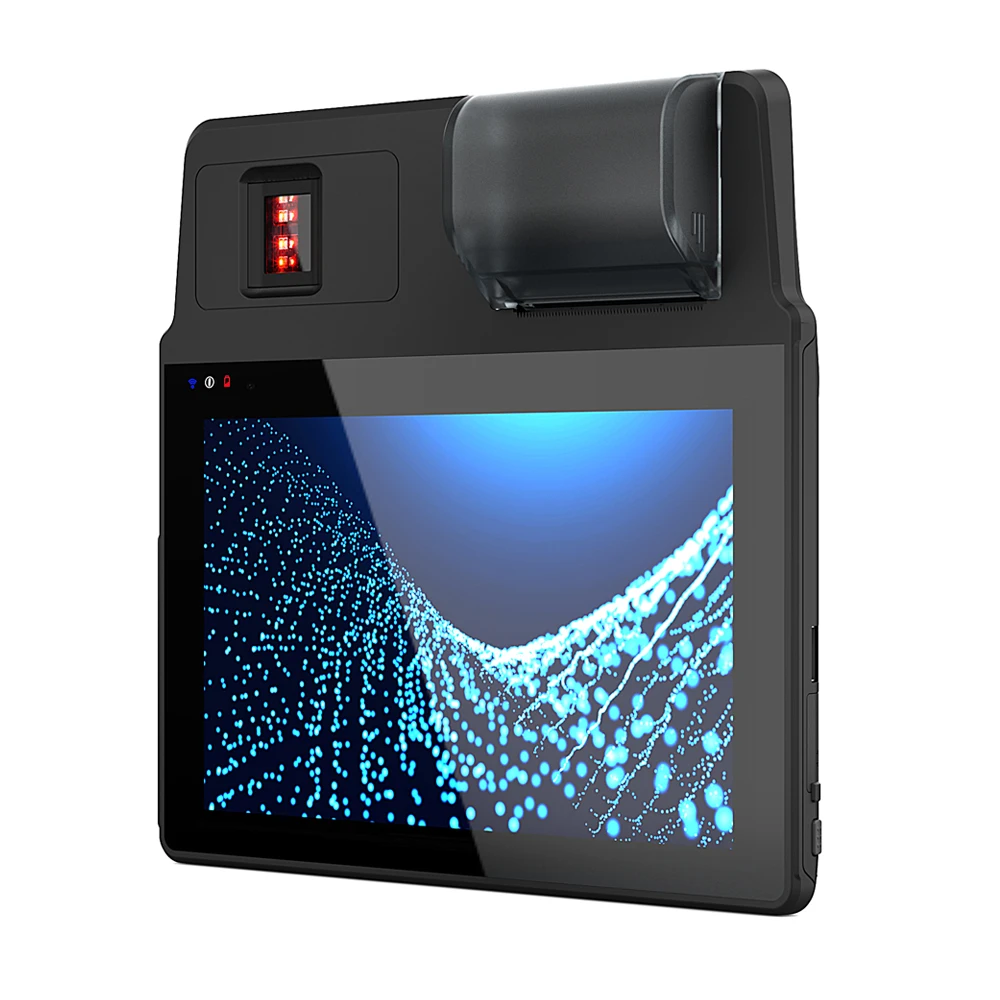 EKEMP Thermal Printer 8' Android Biometric Rugged Tablet IP65 Iris/Fingerprint Passport Face Scanner Mobile Enrollment Device