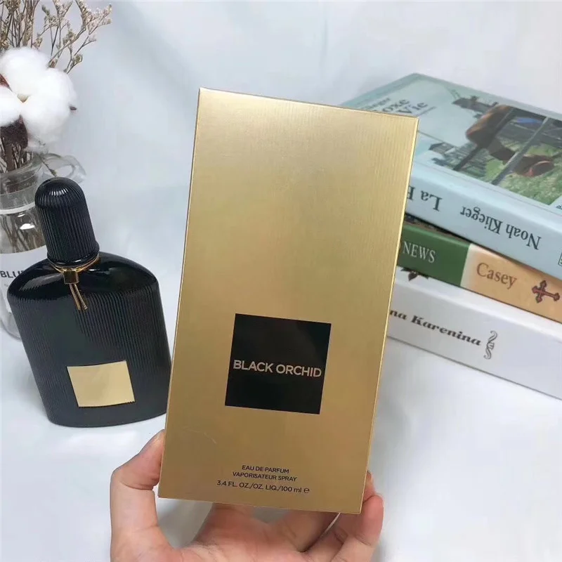 Black Perfume 100ml Men Fragrance Eau De Parfum 3.4fl.oz Long Lasting Smell TFord Brand EDP Man Cologne Spray OEM