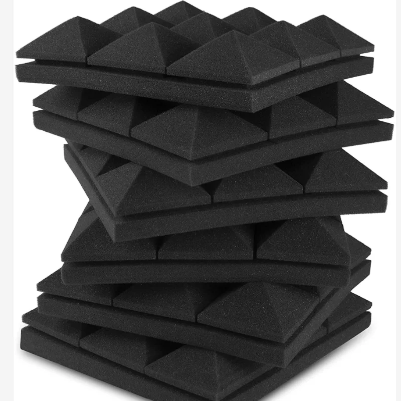 PU Sound Absorbing Pyramid Fireproof Sponge Acoustic Foam for Hotel meeting room