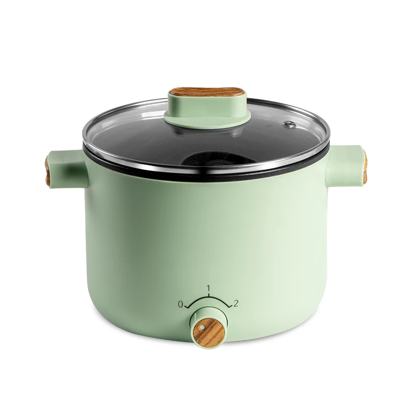 Customization 1.5Liter Electric Pot Mini Ramen Cooker Noodles Pot Hot Pot Electric Multifunctional Cooker