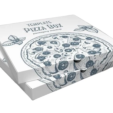 Customized Printing Size Cheap Corrugated Pizza Boxes Pizza Packing Box