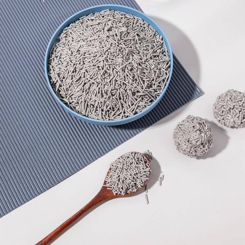 OEM/ODM Tofu Cat Litter Factory Sale Clumping Clean Kitty Sand Blue Bulk Flushable Strip cat litter tofu