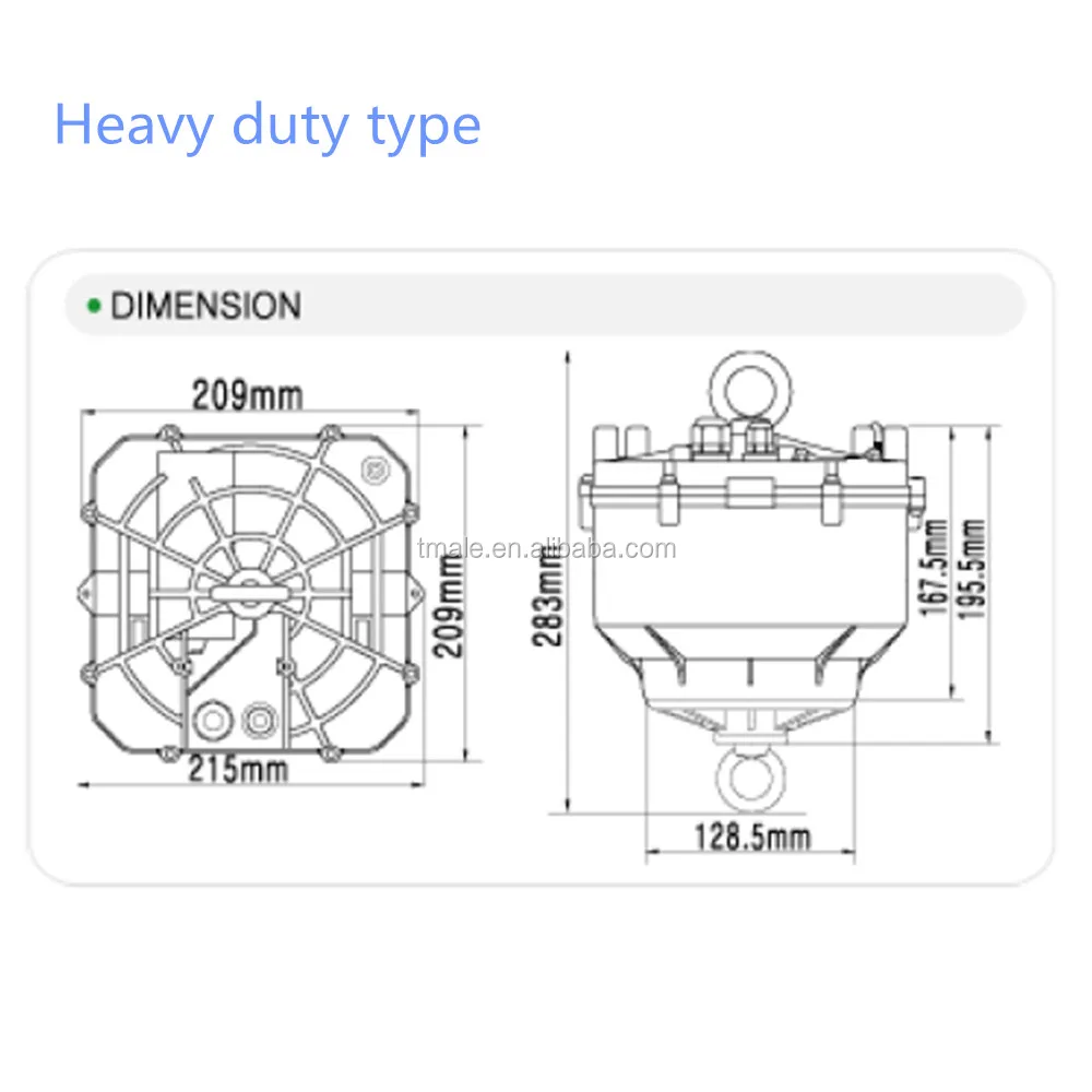 Heavy duty type lifting weight 20kgs 30kgs 35kgs 50kgs led high bay remote control  lighting lifter