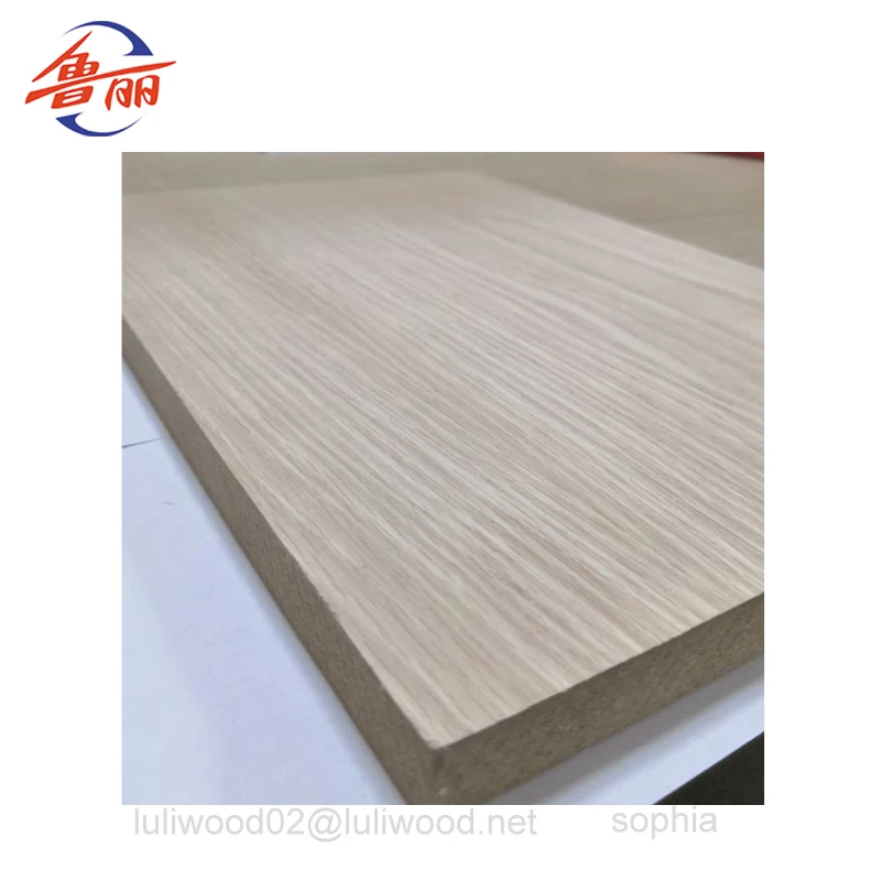 
Formaldehyde free wholesale vietnam 6mm veneer faced mdf panels 