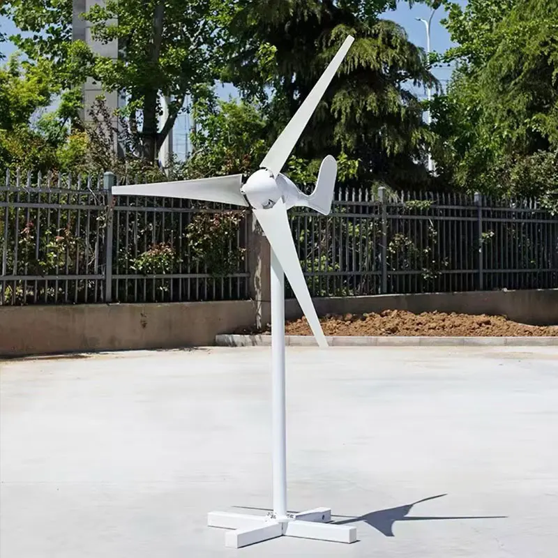Langle Easy Install Free Energy System 800W 1kw 2kw 3kw 5kw Rooftop Wind Turbine 48v Horizontal Wind Generator For Sale