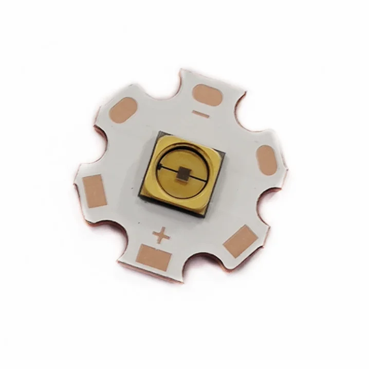 320nm 325nm 330nm UVA led 3w 320nm 325 nm high power UV led 6565 smd 120degree lens