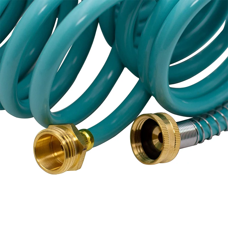 Flexible Lightweight Coil Garden Water Hose for Easy Irrigation