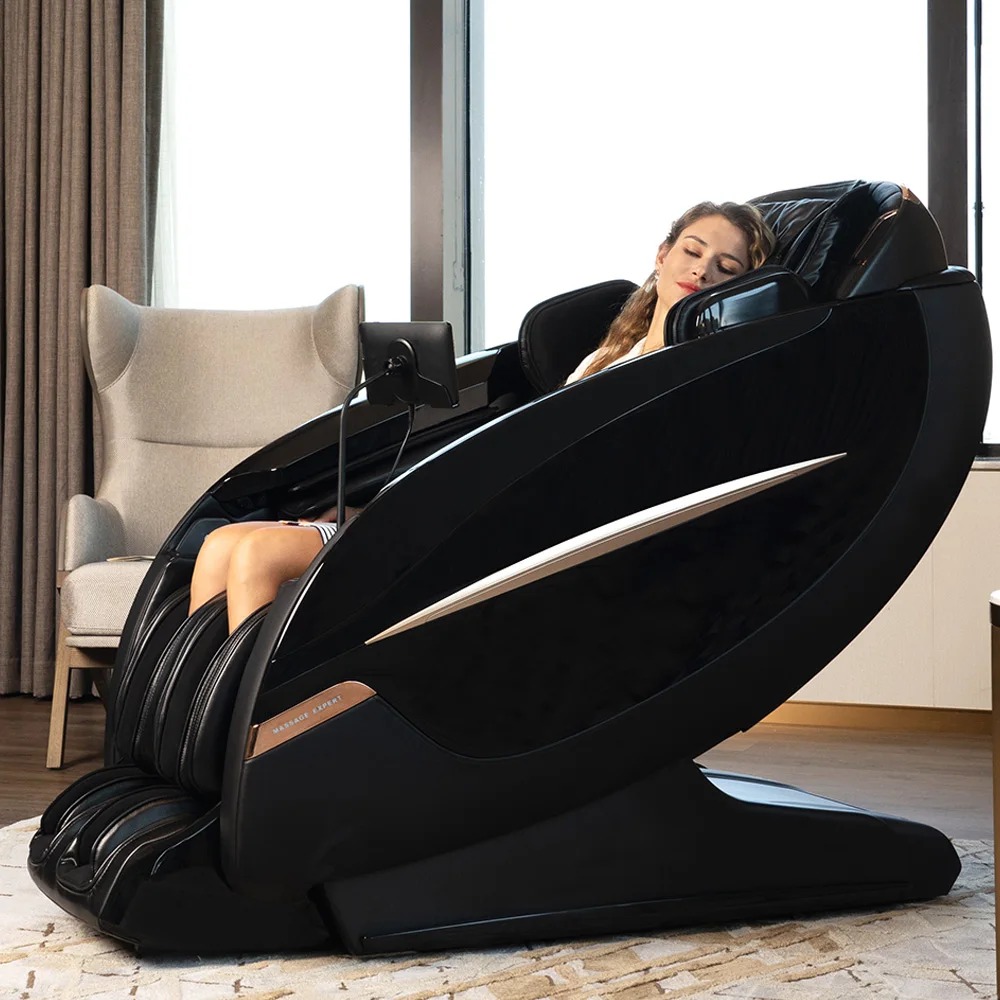 China best back full body sensual 4d massage chair with voice control stytem