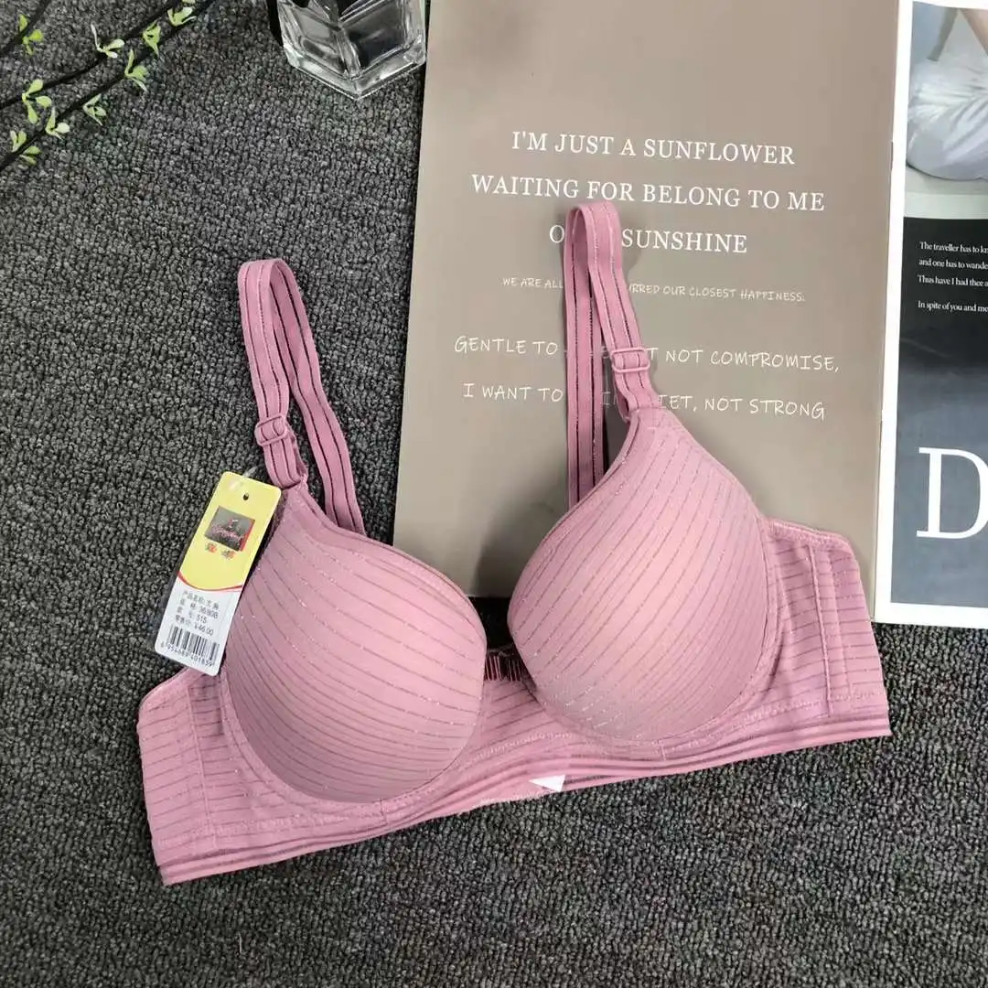 Fashion Simple Push Up wireless T-shirt bra Comfort women Seamless Bra