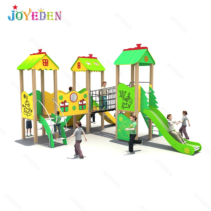 Professional design PE Board commercial outdoor playground children customized amusement park game playground