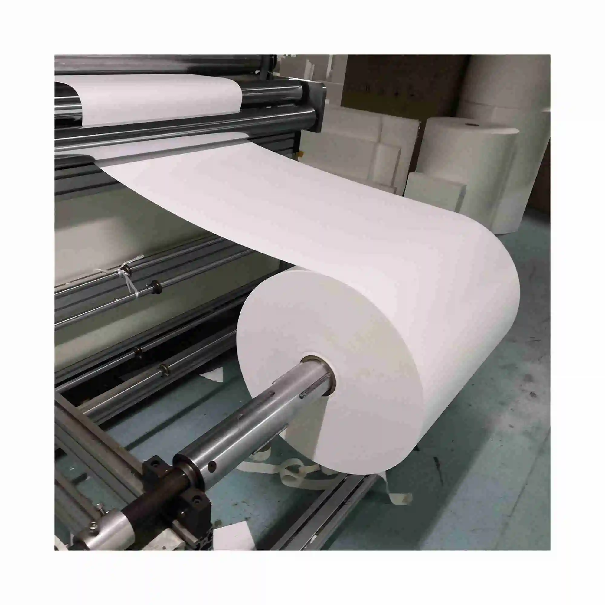 High Sales Efficient Raw Material Filter Media White Media Roll Air Filters