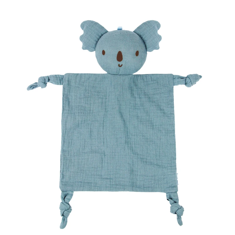 Teddy Bear Lovey Baby Security Blanket for Newborn Toddler Snuggle Toy Stuffed Animal