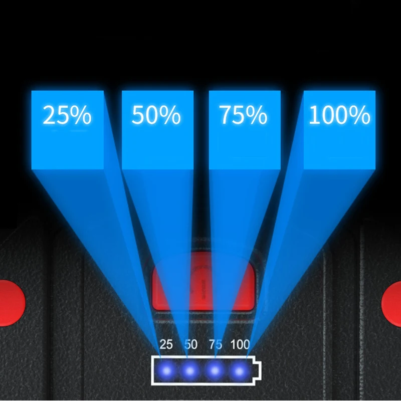 Handheld Searchlight Led Portable Light Strong Light Long-Range Rechargeable Built-In Battery Outdoor Lighting Flashlight
