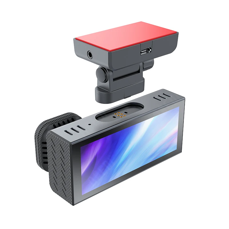 Vehicle Blackbox 2K Front and 1080P Rear Camera Video Drive Recorder Video DVR Dash Cam