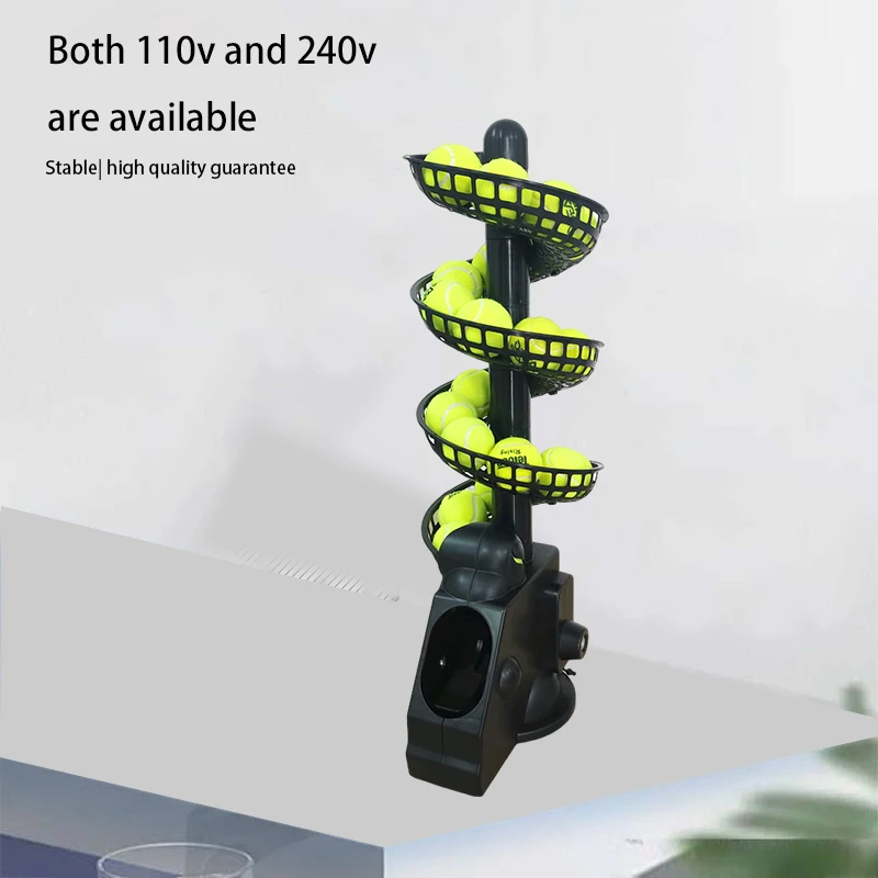 TenniSmach TS-02 Mini Plastic Sports Training Equipment Efficient Tennis Ball Throwing & Serving Machine