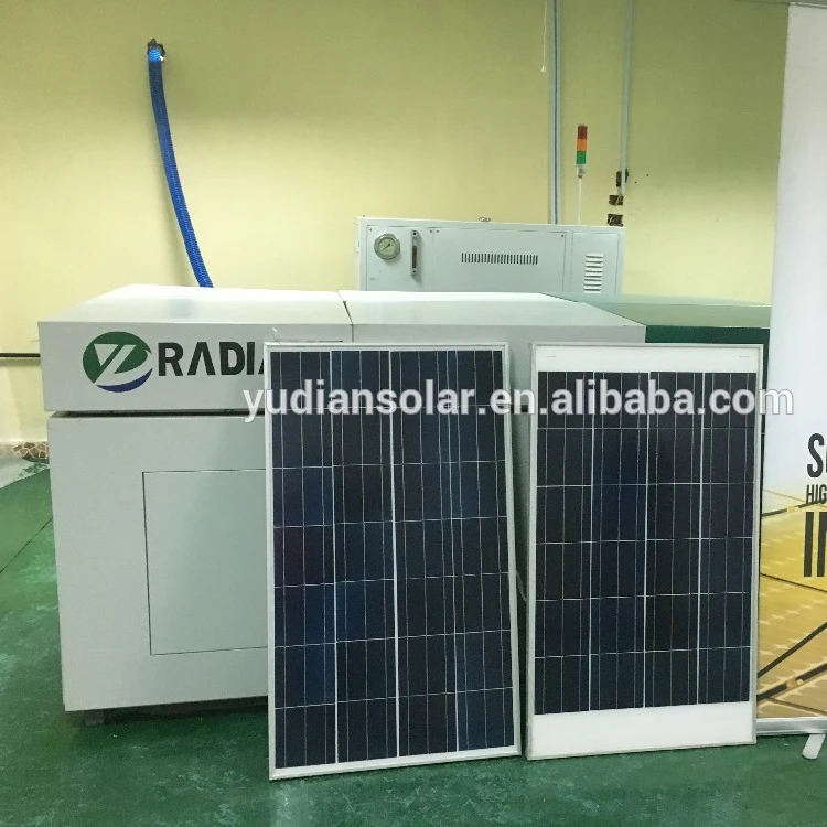 Radiant pv module laminator solar panel laminator solar panel laminating machine perovskite  solar panel manufacturing plant