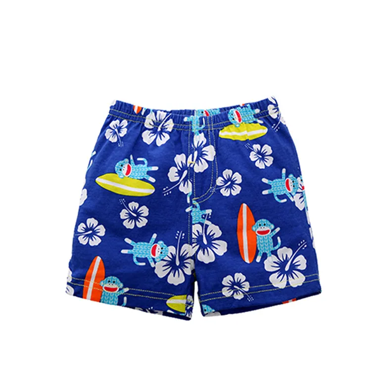 
New Style Custom 100% Cotton Colorful Printed Short Beach Short Pants for Baby Boy Pants Short 