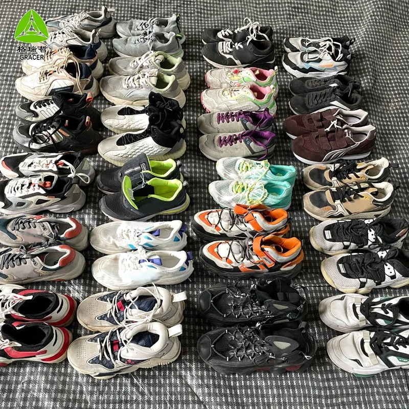 China Wholesale Top Grade Quality Mix Used Shoes Second Hand Fashion Sport Shoes In Stock
