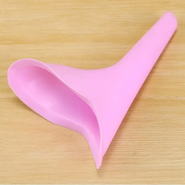 Comfortable medical grade silicone female urinals for travel Female Urinal Soft Silicone Urination Device pee funnel