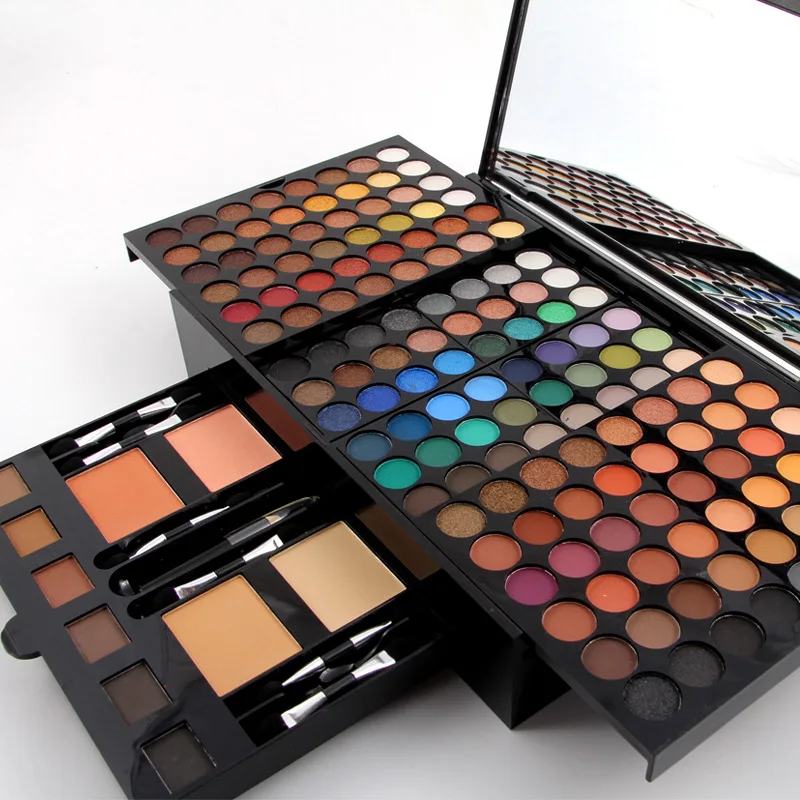 190 Color Eye Shadow Palette Set Custom Logo Eyeshadow Palette Private Label Cosmetics Sets