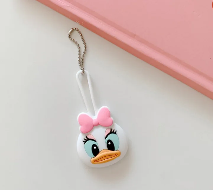 Free Shipping for Airtag Case Hello kitty Monster Inc University Daisy Donald duck Key chian Locator GPS Tracker