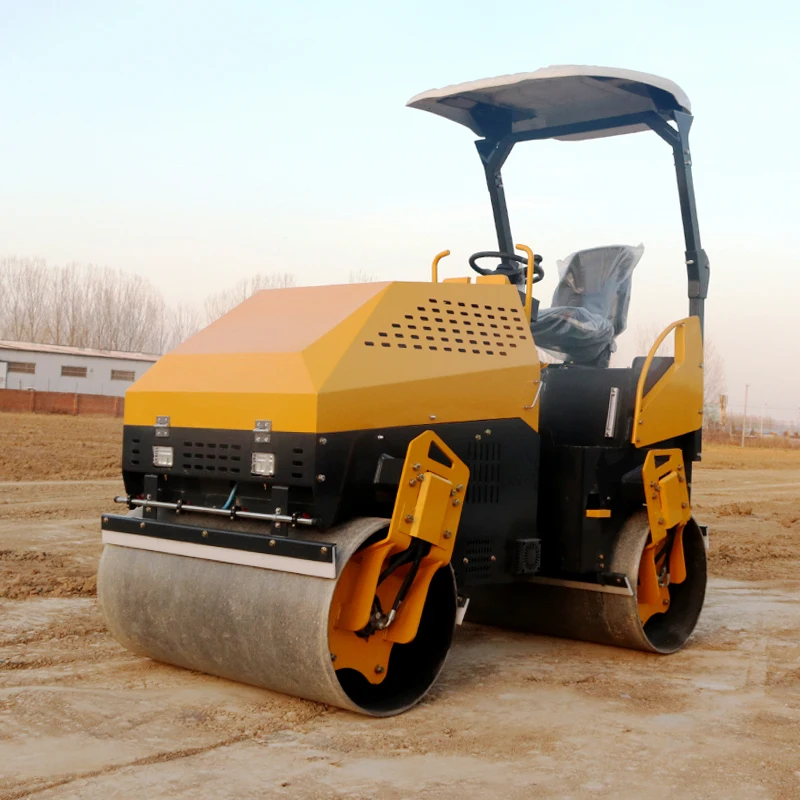 Road machinery OEM sheep foot road roller Full Hydraulic roller compactor