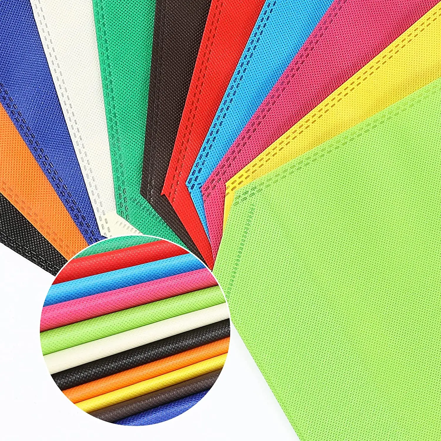 Eco Friendly Custom Logo Non Woven Ultrasonic Bags Wholesale Reusable Grocery Shopping Bag